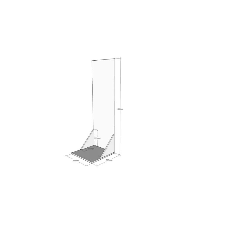 DISPLAY 50 x 50 x 150cm